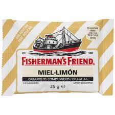 FHISERMANS FRIENDS MIEL LIMON SIN AZUCAR