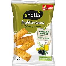 GREFUSA SNATTS MEDITERANEA OLIVAS 110GR