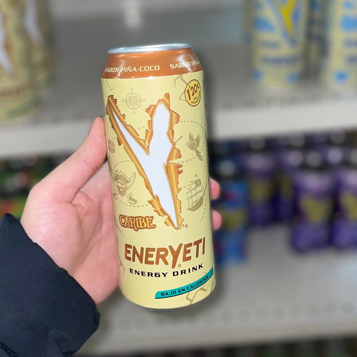 ENERYETI FIZZY CARIBE 500ML 1,2€