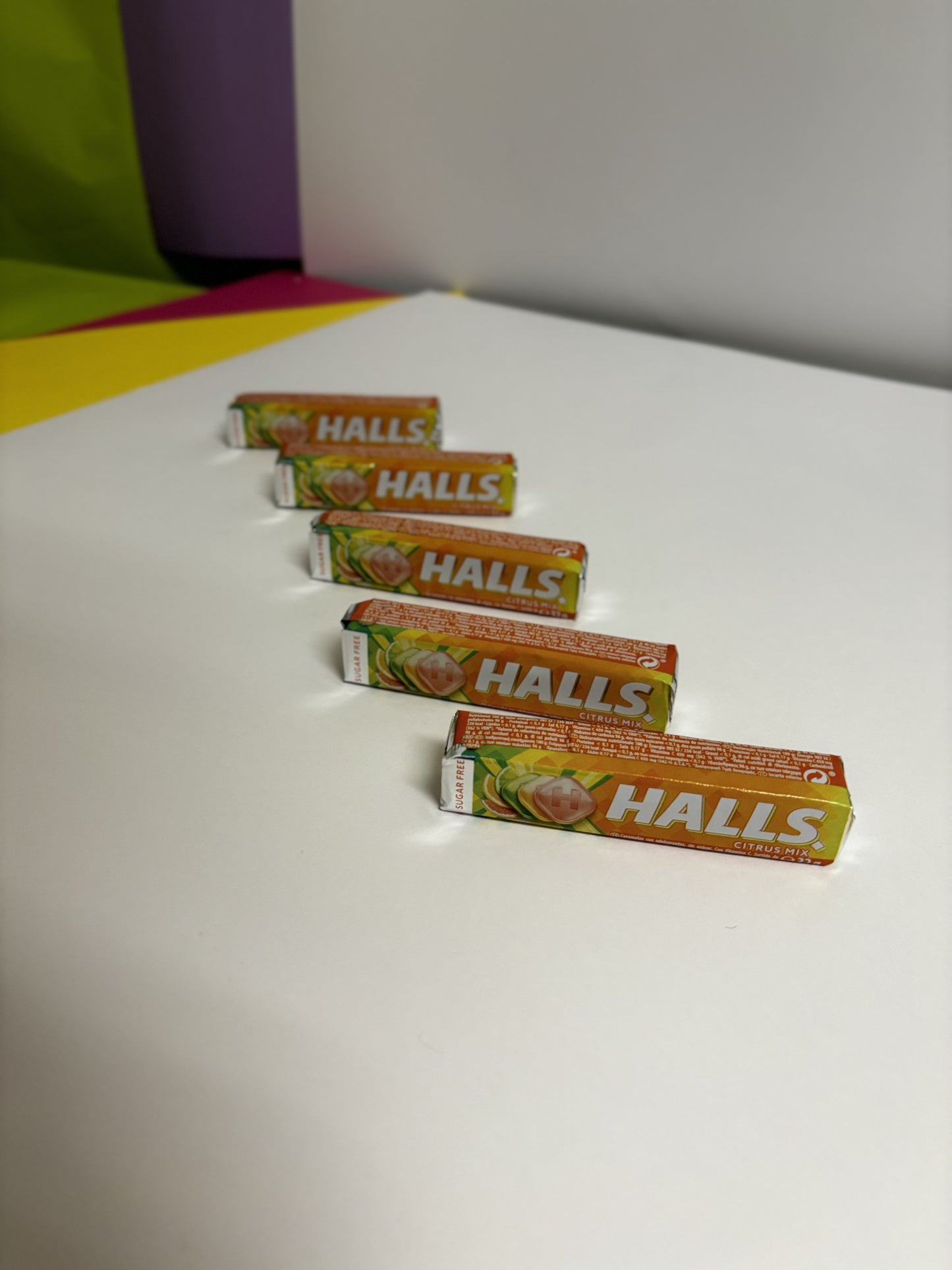 HALL SUGAR FREE CITRICOS