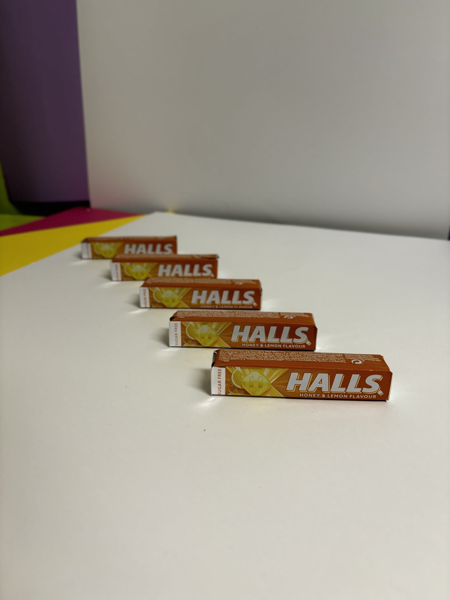 HALLS MIEL Y LIMON