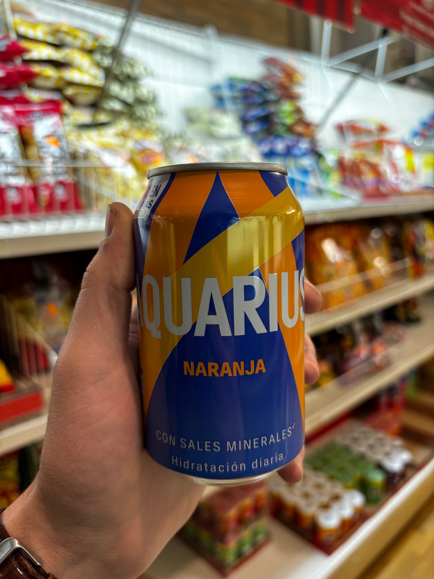 AQUARIUS NARANJA LATA