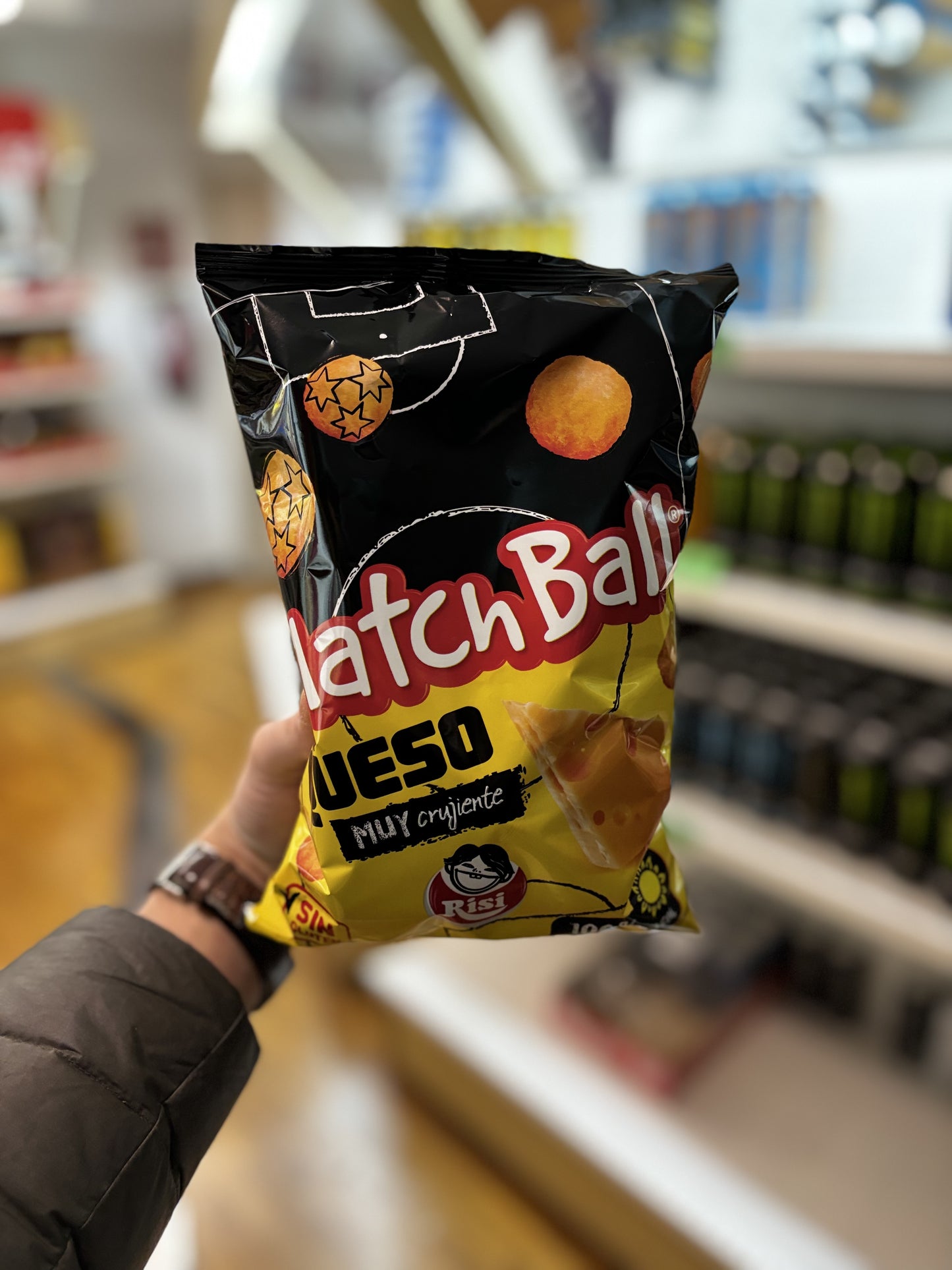 RISI MATCHBALL SABOR QUESO 105GR