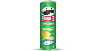 PRINGLES SOUR CREAM ONION 165GR