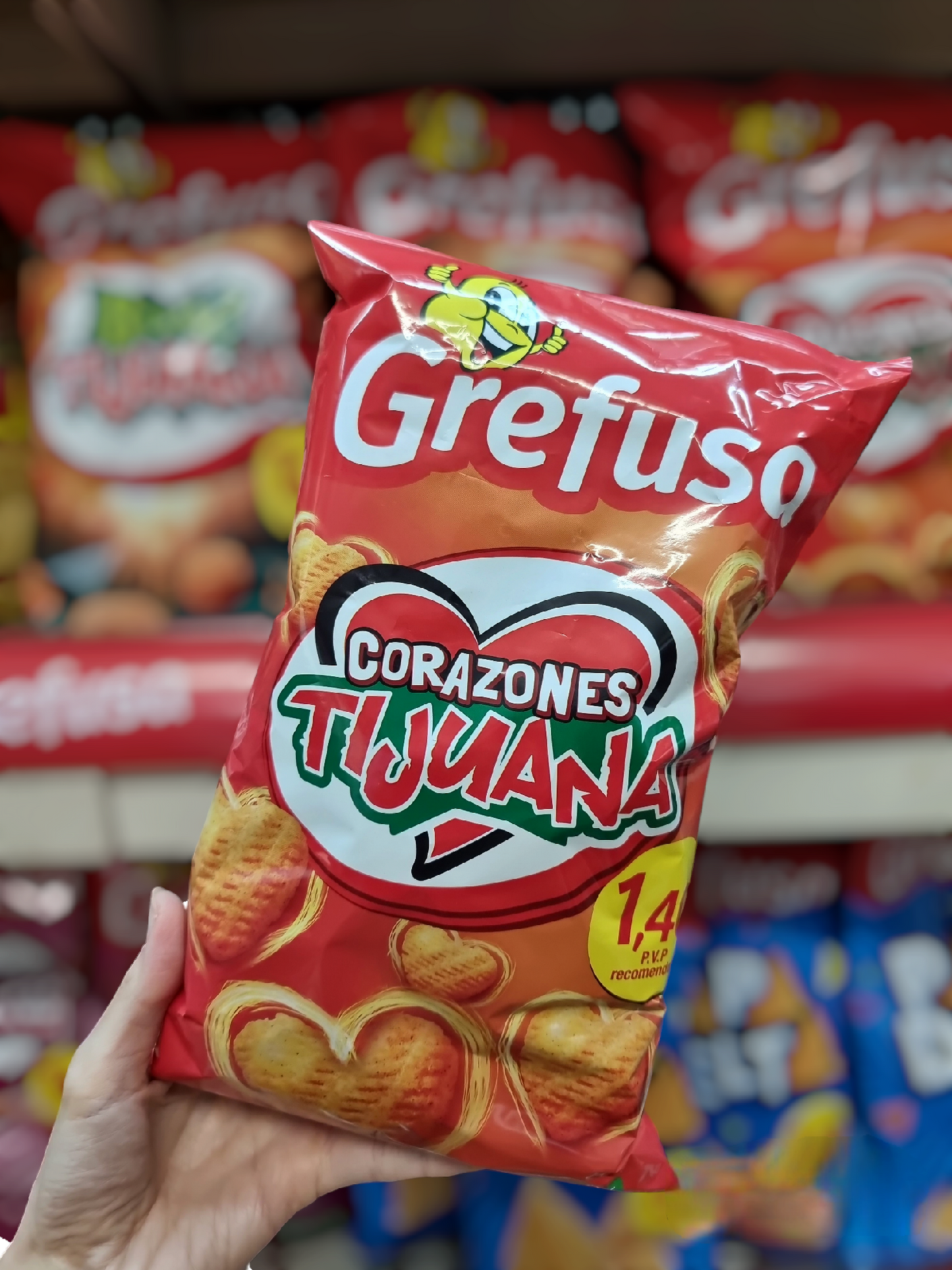 GREFUSA CORAZONES TIJUANA 65GR