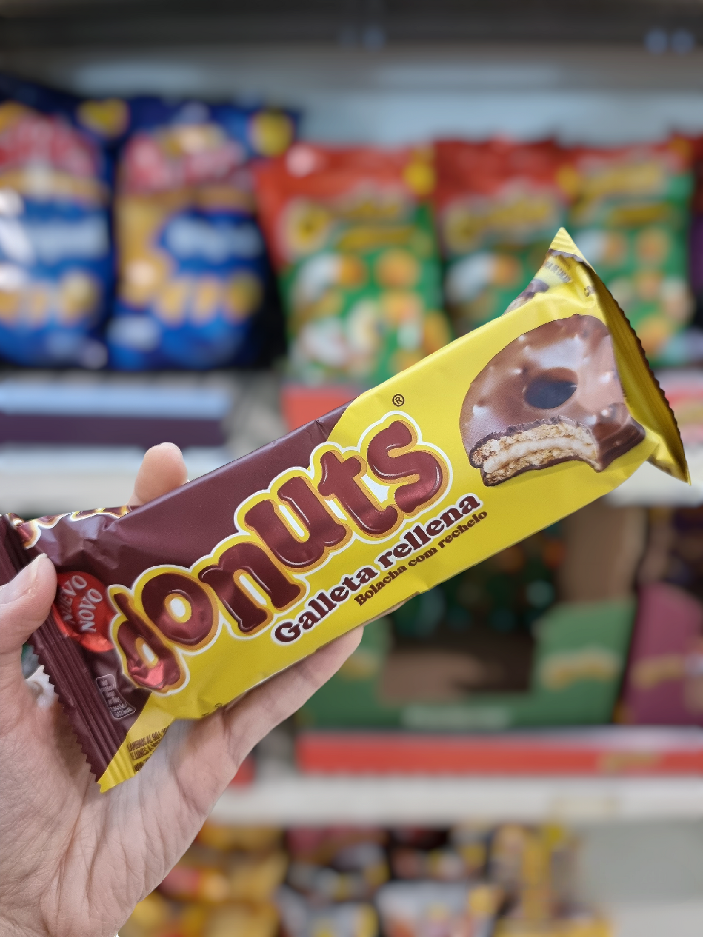 GALLETA DONUTS SANDWICH CHOCOLATE 140Gr