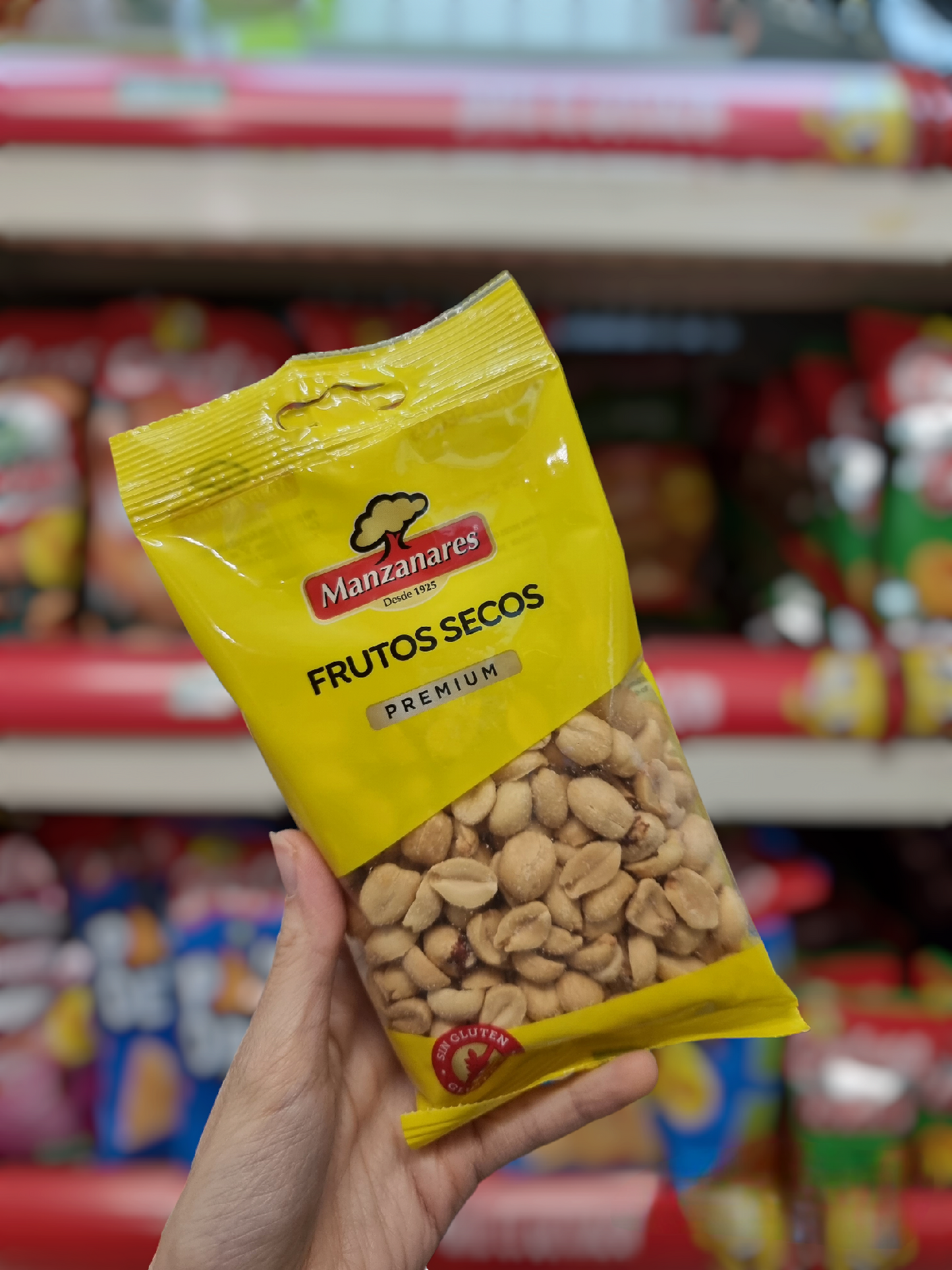 GREFUSA MANZANARES CACAHUETE FRITO 150GR