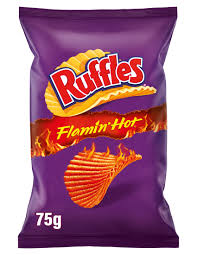 RUFFLES FLAMING HOT 75GR