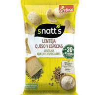 GREFUSA SNATTS LENTEJAS QUESO Y ESPECIAS 90GR