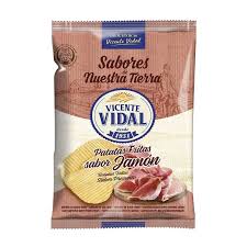 VICENTE VIDAL PATATAS ONDULADAS JAMON 30GR